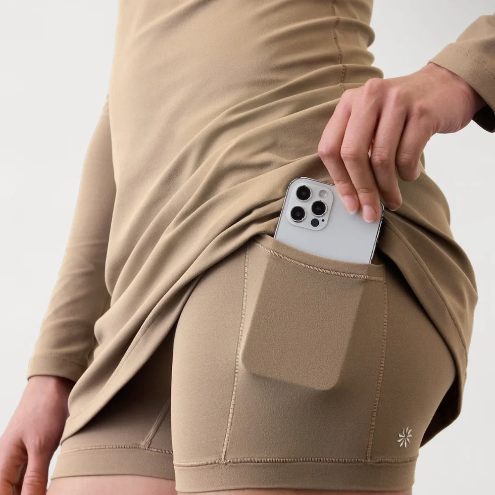 Athleta Transcend Long Sleeve Dress size S NWT - Picture 3 of 6